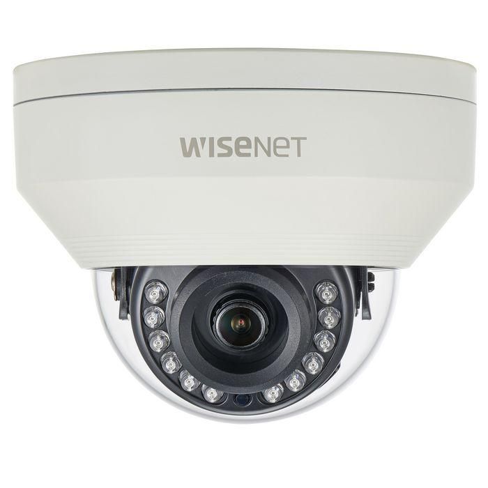 Hanwha Cámara minidomo AHD 4M 2.8mm antivandálico IR20 Full HD (4MP 30fps) IK10 IP66 Wisenet Hanwha Cámara minidomo AHD 4M 2.8mm antivandálico IR20 Full HD (4MP 30fps) IK10 IP66 Wisenet