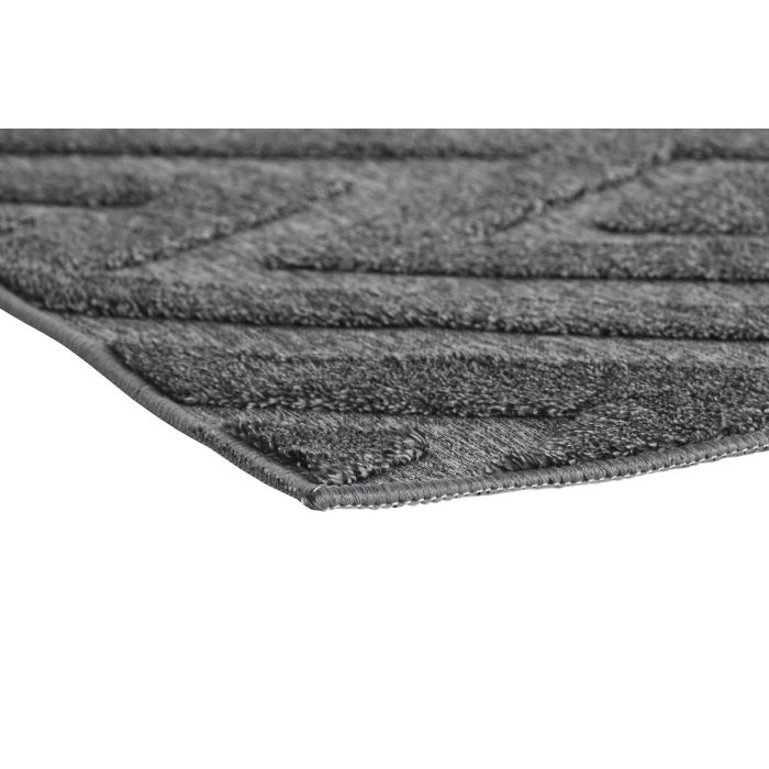 DKD Home Decor Geomet 23 Alfombra Gris Oscuro 100 x 175 cm 3