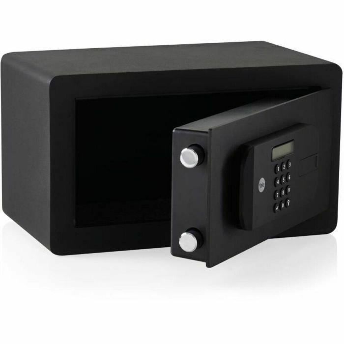 Yale YSEB/250/EB1 Caja fuerte de seguridad electrónica para hogar H.25 x W.35 x D.30 cm (20.5 L) Acero blindado Antitaladro