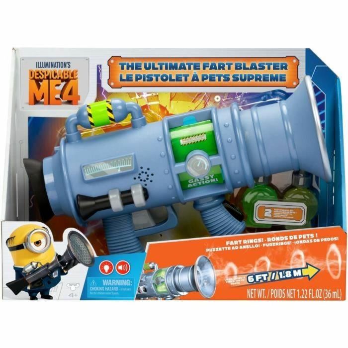 Moose Toys MOO0630996592922 Pistola Prouts Despicable Me 4 con 15 sonidos diferentes 2 Moose Toys MOO0630996592922 Pistola Prouts Despicable Me 4 con 15 sonidos diferentes 2