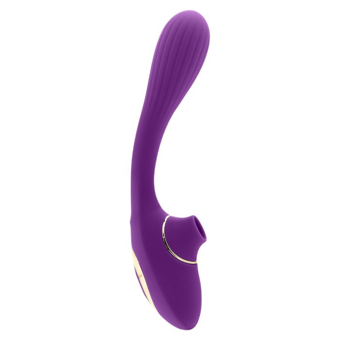 Vibrador Doble Estimulación S Pleasures Lila 1 Vibrador Doble Estimulación S Pleasures Lila 1