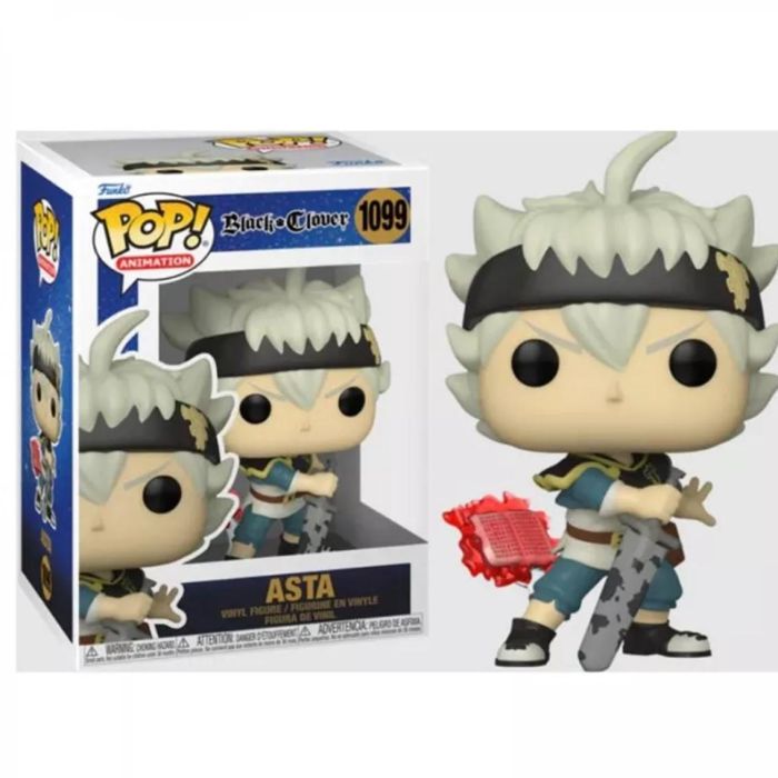 Funko 59239 Pop! Black Asta de Black Clover - Figura Coleccionable de Vinilo 9cm 0 Funko 59239 Pop! Black Asta de Black Clover - Figura Coleccionable de Vinilo 9cm 0