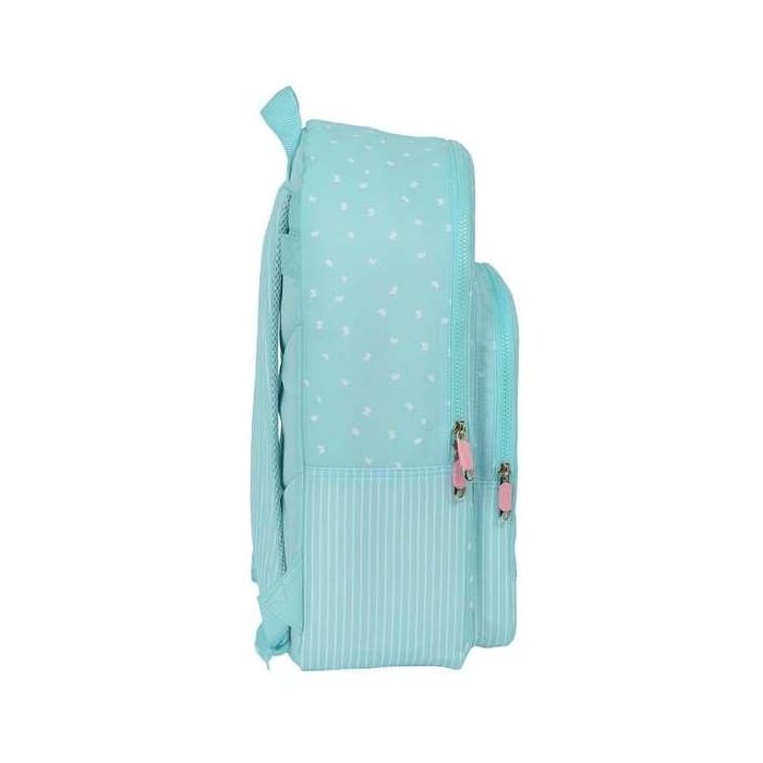 Mochila Escolar Moos Butterflies Azul 30 x 46 x 14 cm 2