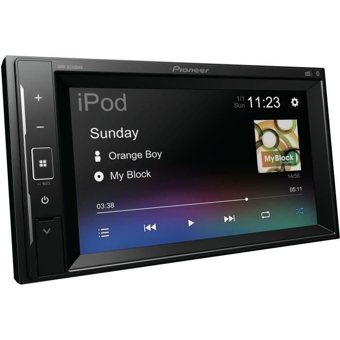 Pioneer DMH-A240DABDAB Autorradio 2 DIN con Pantalla 6.2, USB, Bluetooth y DAB+ 1 Pioneer DMH-A240DABDAB Autorradio 2 DIN con Pantalla 6.2, USB, Bluetooth y DAB+ 1