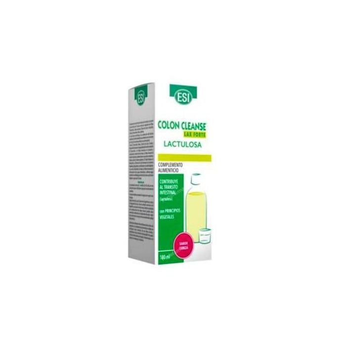 Colon Cleanse Lax Forte con Lactulosa y Ciruela para Función Intestinal Sabor Cereza 180ml