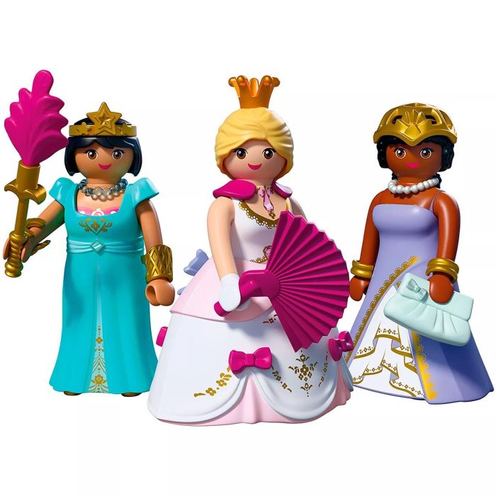 PLAYMOBIL 72055 Tres Princesas - Set de Muñecas con Vestidos y Accesorios para Peinar, Juguete para Niñas y Niños +4 Años 1 PLAYMOBIL 72055 Tres Princesas - Set de Muñecas con Vestidos y Accesorios para Peinar, Juguete para Niñas y Niños +4 Años 1