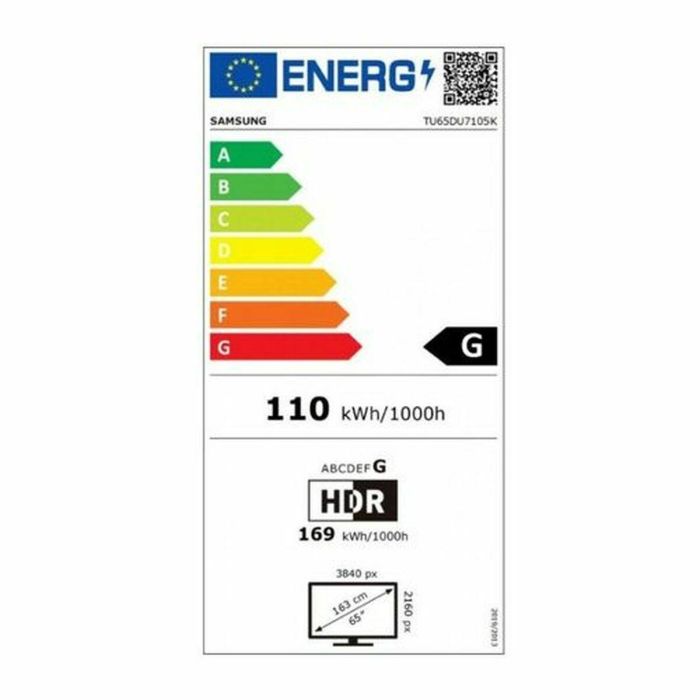 Samsung TV 65 Pulgadas LED 4K Ultra HD Smart TU65DU7105 con Tizen, HDR10+, Crystal UHD, Motion Xcelerator 1 Samsung TV 65 Pulgadas LED 4K Ultra HD Smart TU65DU7105 con Tizen, HDR10+, Crystal UHD, Motion Xcelerator 1