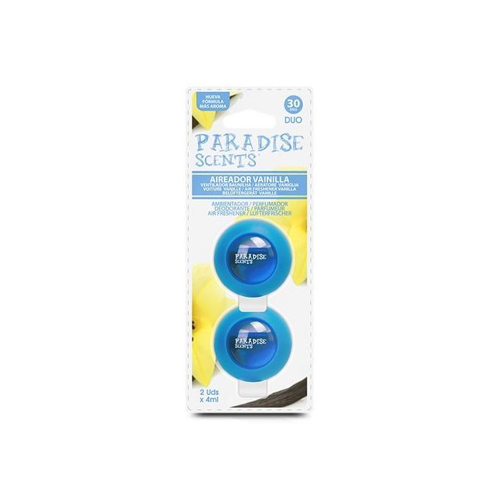Ambientador para Coche BC Corona Paradise Scents Dúo Vainilla (2 uds) 1 Ambientador para Coche BC Corona Paradise Scents Dúo Vainilla (2 uds) 1