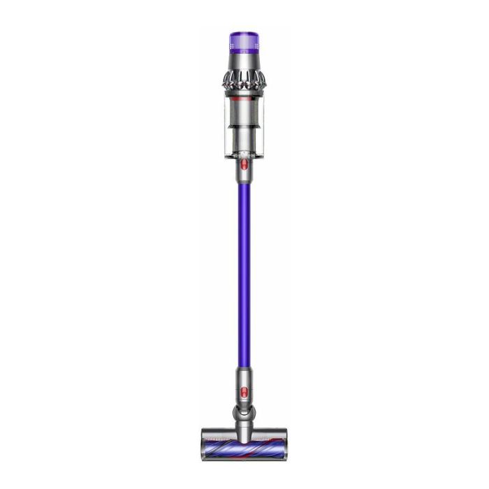 Dyson V11 Advanced Aspiradora Escoba 2 en 1 Sin Bolsa, Batería Recargable, Color Níquel/Púrpura, para Alfombra y Suelos Duros