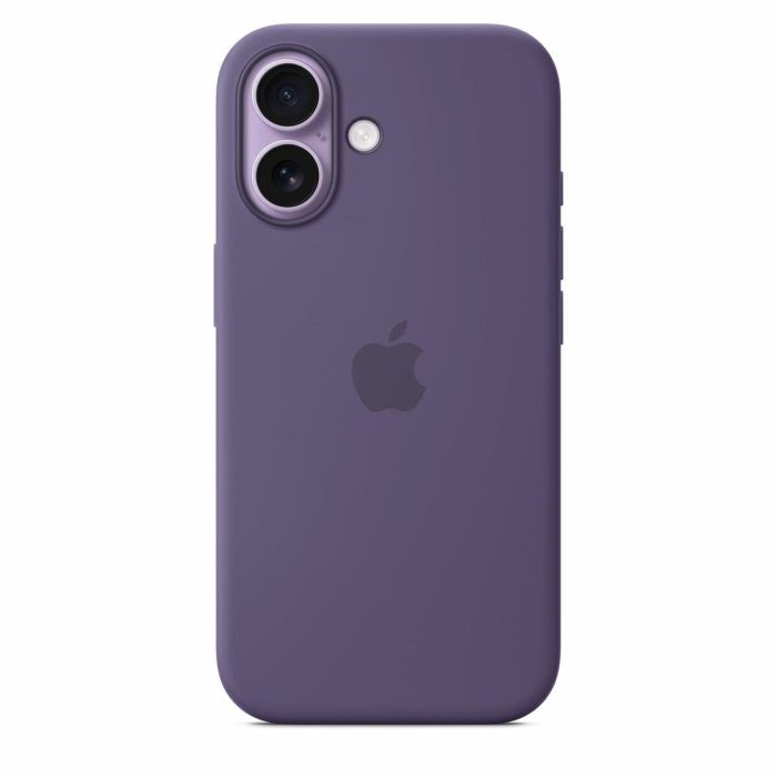 Apple iPhone 17 Funda de silicona con MagSafe MGF04ZMA - Niebla morada 7