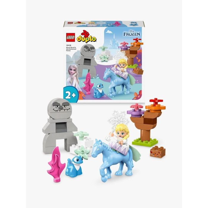LEGO 10418 DUPLO Disney Elsa y Bruni en el Bosque Encantado - Set de Construcción para Niños Pequeños 12 LEGO 10418 DUPLO Disney Elsa y Bruni en el Bosque Encantado - Set de Construcción para Niños Pequeños 12