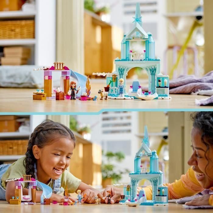 LEGO 43238 Disney Princess: Castillo de Hielo de Elsa Frozen, Juguete para Construir con 2 Figuras de Animales 4 LEGO 43238 Disney Princess: Castillo de Hielo de Elsa Frozen, Juguete para Construir con 2 Figuras de Animales 4