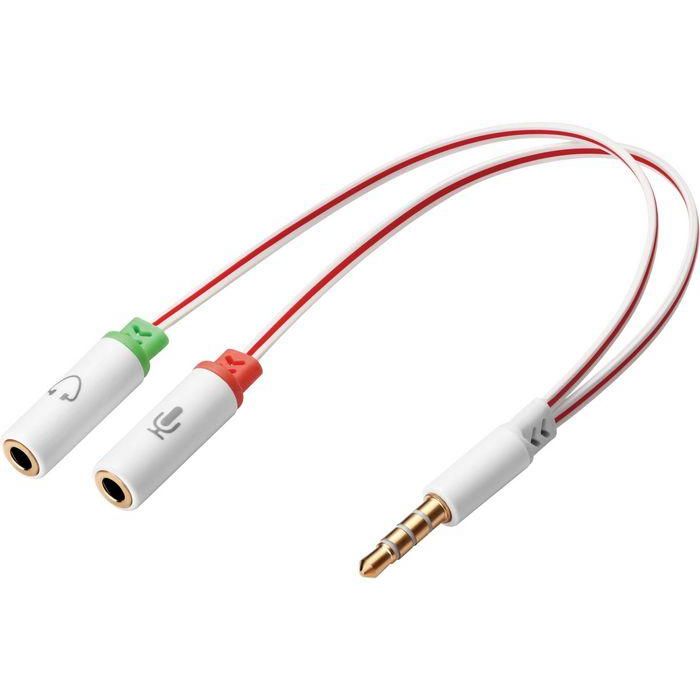 Sandberg Headset converter Dual- to Single Sandberg Headset converter Dual- to Single