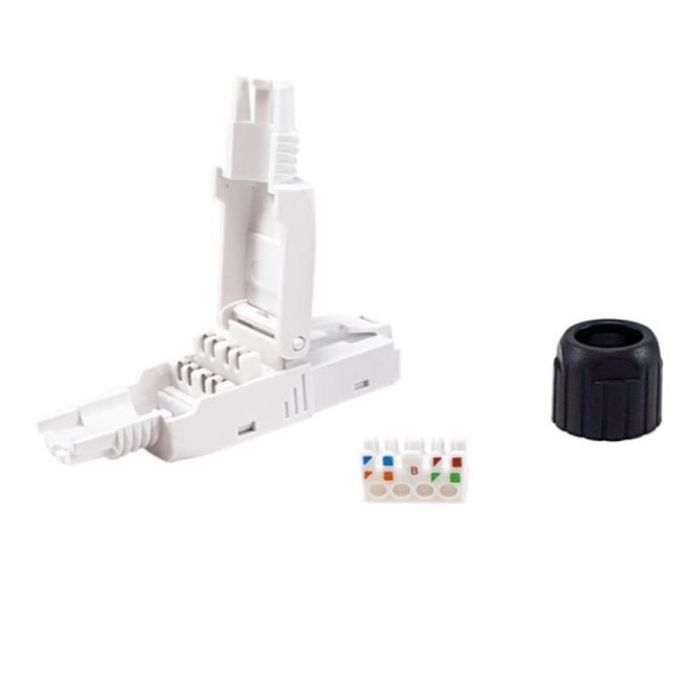 Equip Conector RJ45 Cat.6 UTPMontaje sin Herramientas Kit 5 Uds Color Blanco 1 Equip Conector RJ45 Cat.6 UTPMontaje sin Herramientas Kit 5 Uds Color Blanco 1