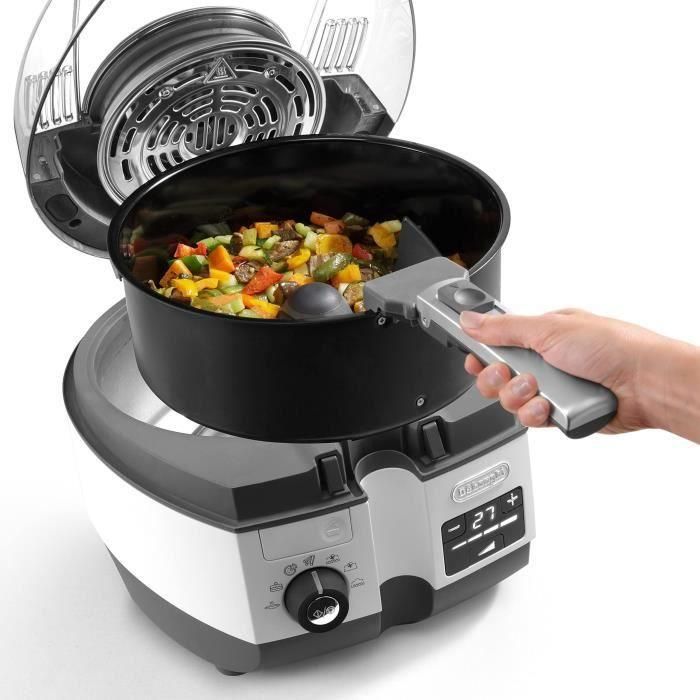 Freidora sin aceite DELONGHI FH1396 / 1 MultiFry - Blanco / Negro 5 Freidora sin aceite DELONGHI FH1396 / 1 MultiFry - Blanco / Negro 5