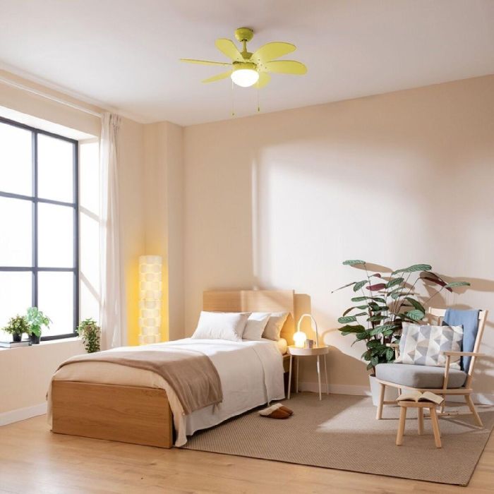 Ventilador de Techo con Luz Cecotec EnergySilence Aero 3600 Vision Full 50 W Amarillo 3 Ventilador de Techo con Luz Cecotec EnergySilence Aero 3600 Vision Full 50 W Amarillo 3