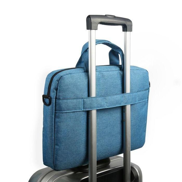 Lenovo T210 Bolso Bandolera para Portátil 15.6 pulgadas Casual, Resistente al Agua, Compartimento Acolchado, Correa de Equipaje Integrada 4