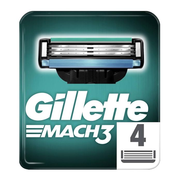 Gillette Match3 cuchillas pack recambio 3 hojas 4un