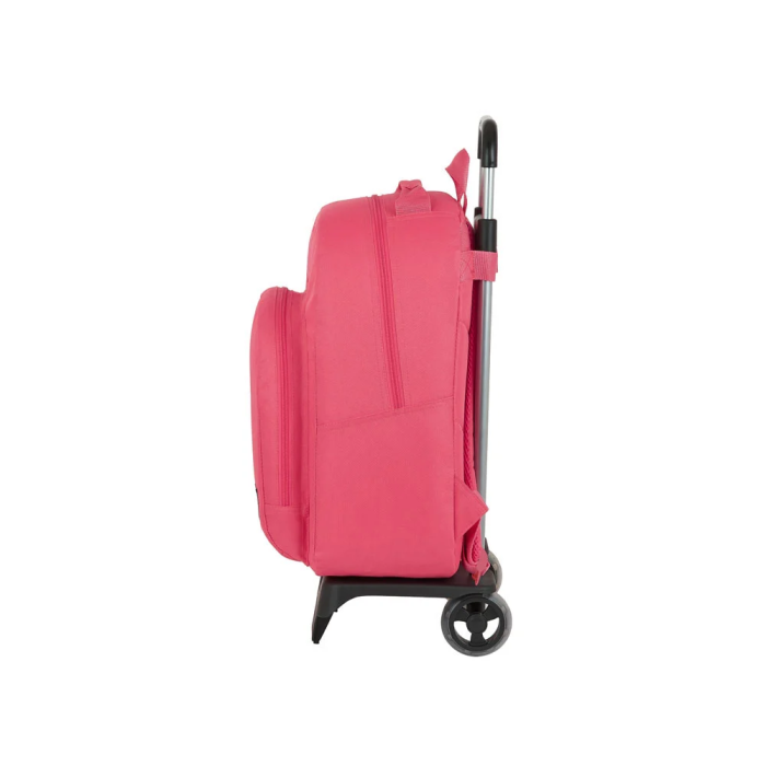 Safta Mochila 305+carro 905 Blackfit8 Fresa con Carro, Niña, 3-13 Años 2