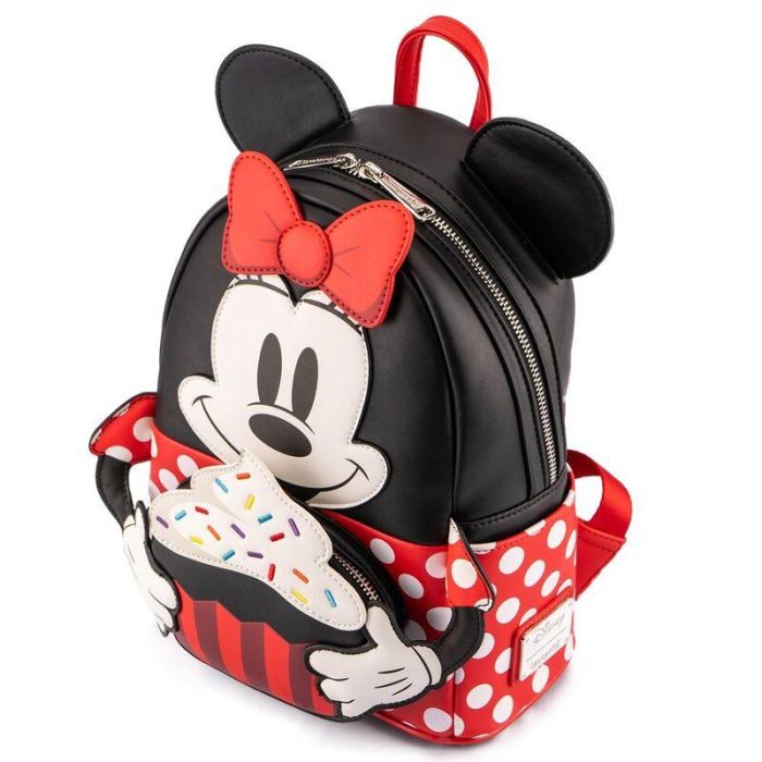 Mochila Cupcake Minnie Mouse Disney Loungefly 26cm 2