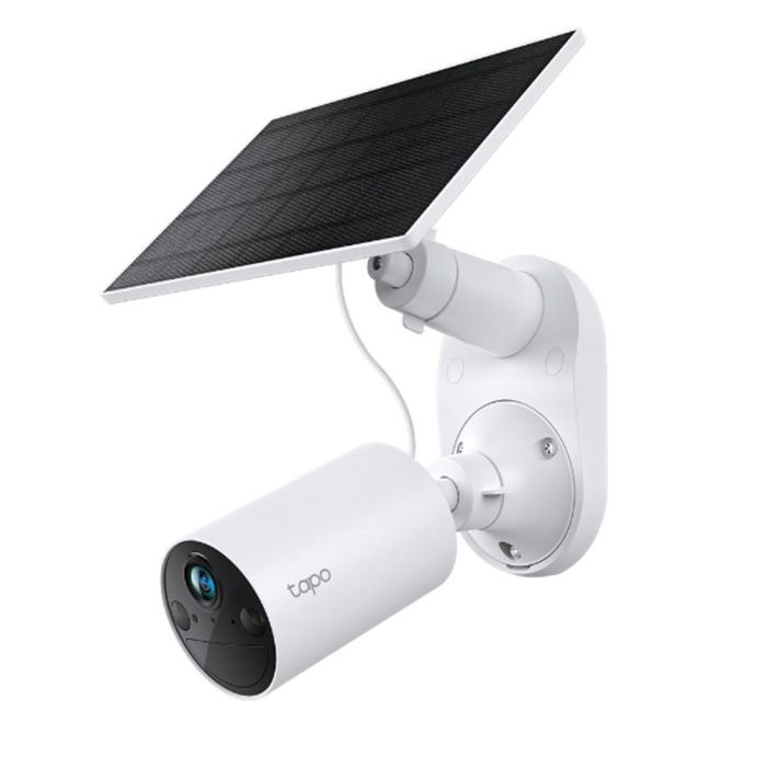 TP-Link Tapo TC82 Kit Cámara Seguridad WiFi con Panel Solar 2K 3MP, Visión Nocturna Color, Detección IA, Batería, IP65 1 TP-Link Tapo TC82 Kit Cámara Seguridad WiFi con Panel Solar 2K 3MP, Visión Nocturna Color, Detección IA, Batería, IP65 1