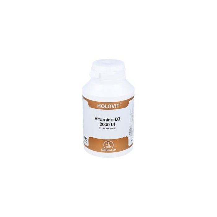 Holovit Vitamina D3 2000 UI (Colecalciferol) 180 Cápsulas – Apoyo óseo y sistema inmunitario