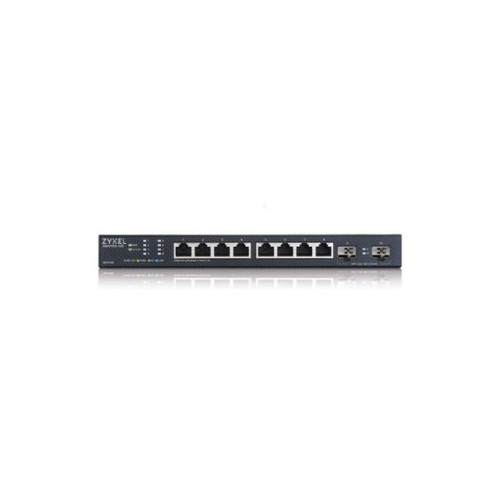 Zyxel XMG1915-10E Switch Gestionado L2 8 Puertos 2.5G Ethernet 2x SFP+ 10G Montaje en Rack 80 Gbps Zyxel XMG1915-10E Switch Gestionado L2 8 Puertos 2.5G Ethernet 2x SFP+ 10G Montaje en Rack 80 Gbps
