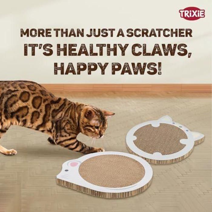 Rascador para Gatos Trixie Gris claro Plástico 31 × 2,5 × 32,5 CM 1