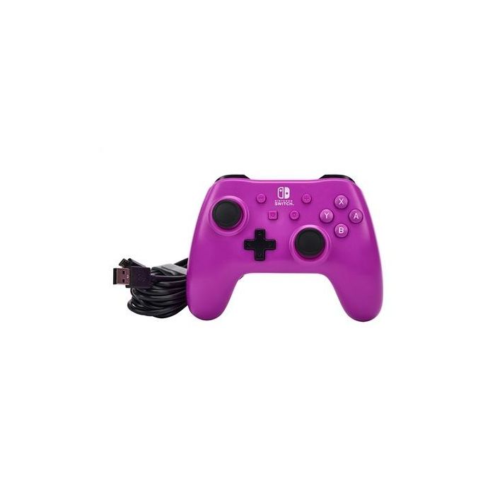 Power A Mando con Cable Nintendo Switch Grape Morado NSGP0143-01 5