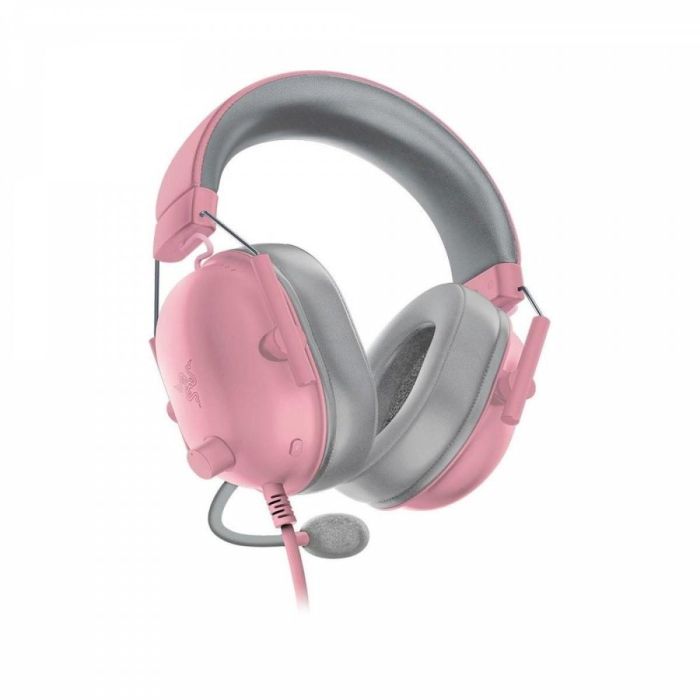 Razer BlackShark V2 X Auriculares Gaming con Micrófono Alámbrico Rosa - Sonido Envolvente Virtual 7.1 para PC/MAC 3