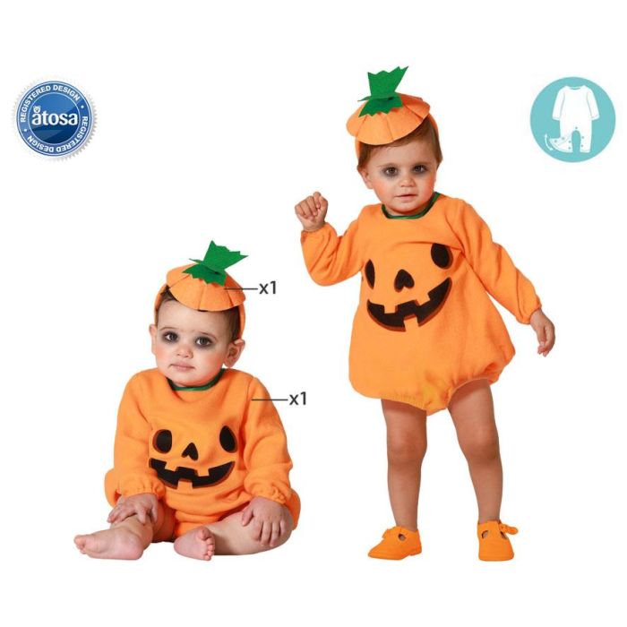 Disfraz Calabaza Naranja Niña Bebé 12-24 Meses 0 Disfraz Calabaza Naranja Niña Bebé 12-24 Meses 0