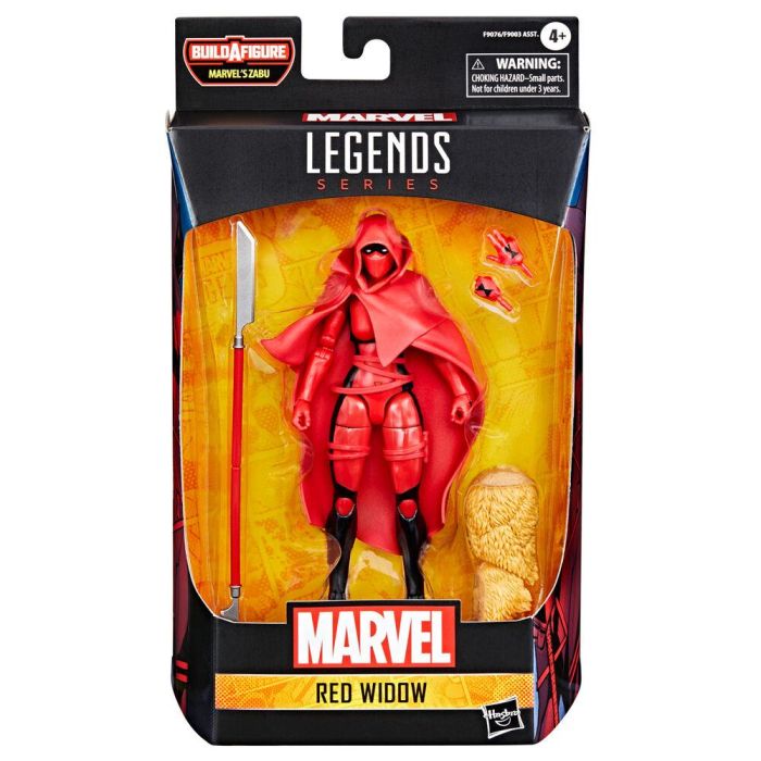 HASBRO Figura Red Widow Marvel Legends Series 15cm Articulada Coleccionable con Accesorios Arma y Manos Alternativas