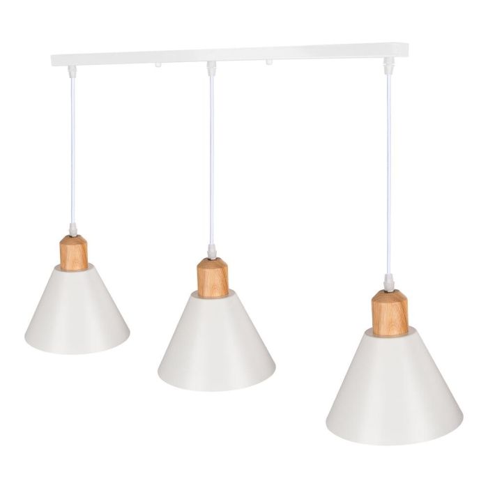 Lámpara Colgante "Heidi"  [SKD-P208-3-W] 2