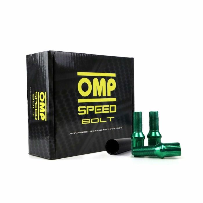 Omp Speed Juego De 20 Tornillos Acero De Colores M12x1.25 Llave De 17-19 Largo 27 mm Color Verde Y Material Din 10.9 OMPS09951208 Omp Speed Juego De 20 Tornillos Acero De Colores M12x1.25 Llave De 17-19 Largo 27 mm Color Verde Y Material Din 10.9 OMPS09951208