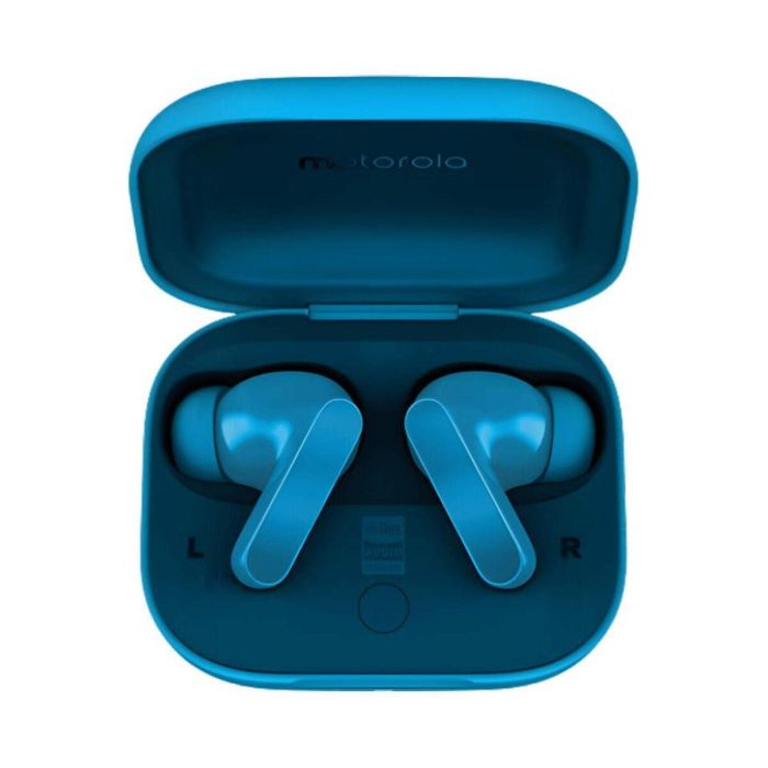 Motorola Moto Buds Bass Auriculares True Wireless Stereo (TWS) Bluetooth con Cancelación de Ruido Activa, Llamadas/Música, Azul 3