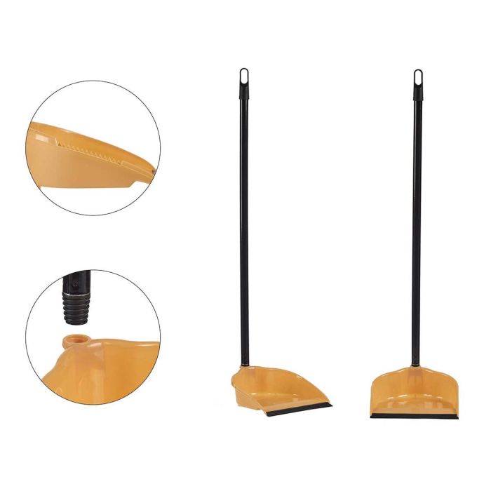 Recogedor con goma y palo crema Arte Regal 22.5x87.5x23.5 cm (12 Unidades) Recogedor con goma y palo crema Arte Regal 22.5x87.5x23.5 cm (12 Unidades)