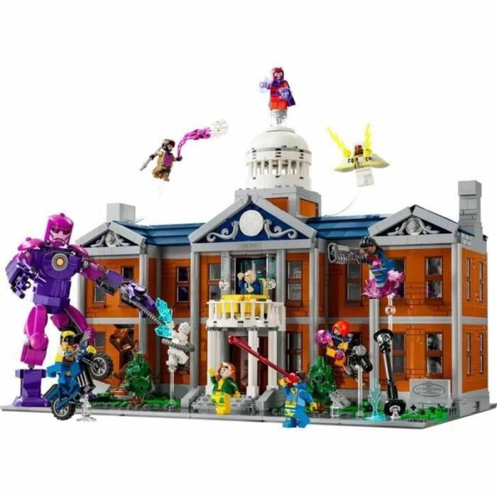 LEGO 76294 Marvel X-Men Instituto Xavier Set de Construcción para Adultos con Minifiguras Wolverine y Profesor X LEGO 76294 Marvel X-Men Instituto Xavier Set de Construcción para Adultos con Minifiguras Wolverine y Profesor X