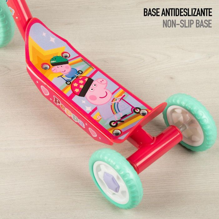 Patinete Peppa Pig Goma Metal Plástico 1