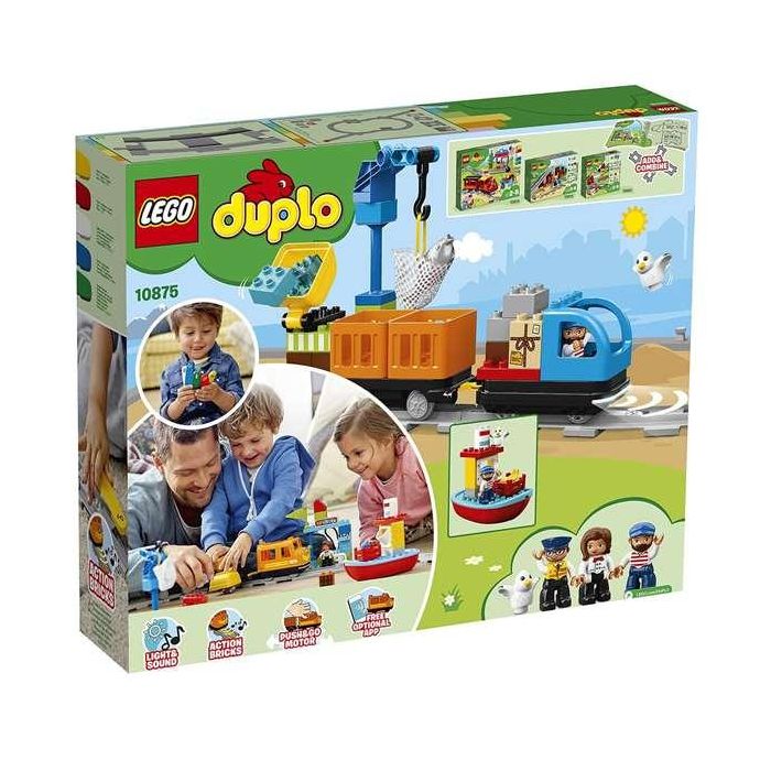 Juego de construccion tren de mercancías lego duplo