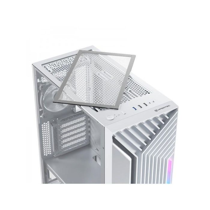 Caja Semitorre ATX Nfortec NF-CS-NERVIA-W Blanco 5 Caja Semitorre ATX Nfortec NF-CS-NERVIA-W Blanco 5