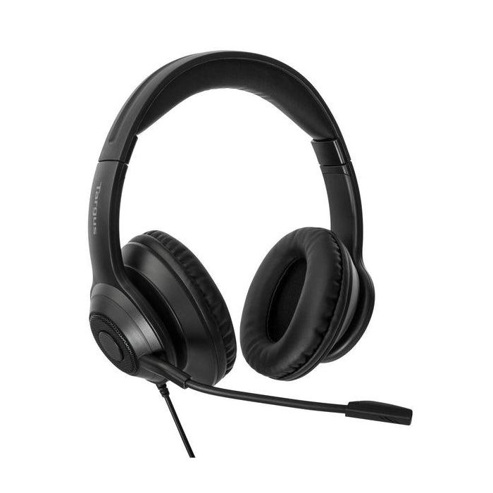 Targus AEH102GL auricular y casco Auriculares Alámbrico Diadema Llamadas/Música USB tipo A Negro 4 Targus AEH102GL auricular y casco Auriculares Alámbrico Diadema Llamadas/Música USB tipo A Negro 4