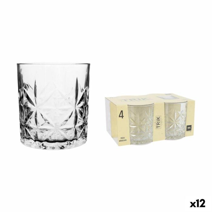 Set de Vasos La Mediterránea Trik 4 Piezas (12 Unidades) Set de Vasos La Mediterránea Trik 4 Piezas (12 Unidades)