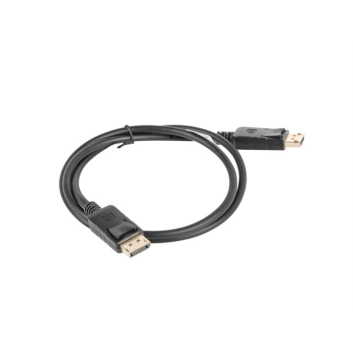 Lanberg CA-DPDP-10CC-0010-BK cable DisplayPort 1m Negro Lanberg CA-DPDP-10CC-0010-BK cable DisplayPort 1m Negro