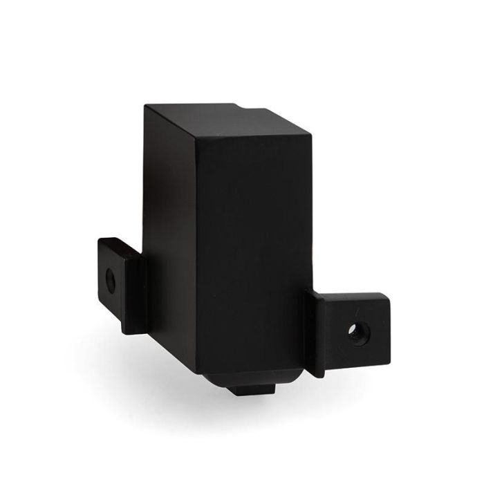 SC HERRAJES J2 Accesorios para Montaje de Perfil Gola, Acabado Negro, Accesorios de Rincón