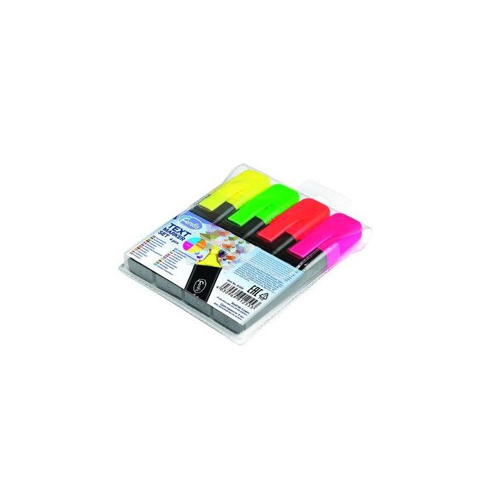 Marcador Fluor Forofis 250 Estuche De 4 Surtidos