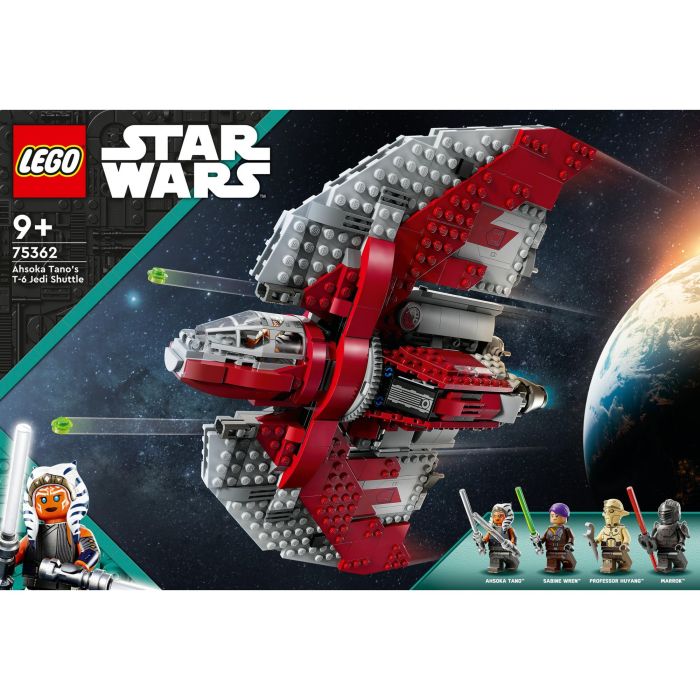 LEGO Star Wars Lanzadera Jedi T-6 de Ahsoka Tano 75362 Juego de Construcción para Niños 9+ Años, 601 Piezas 7