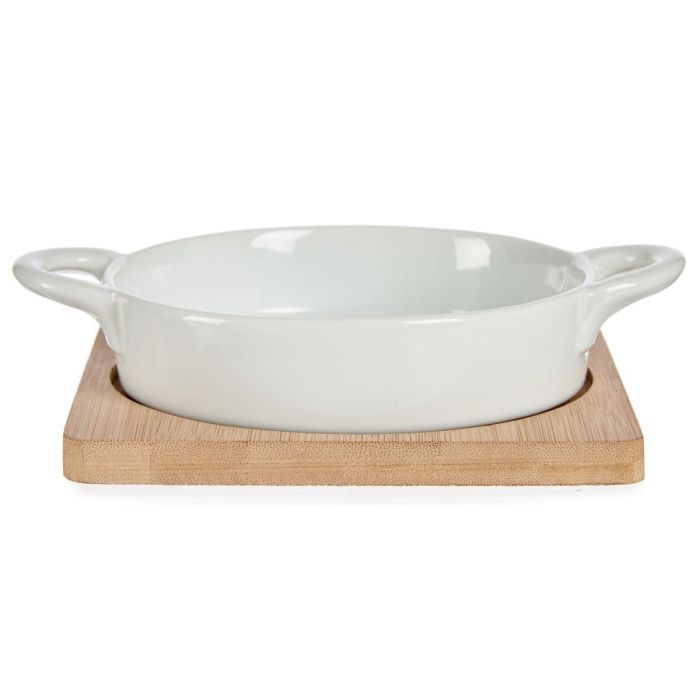 Bandeja Redonda Con Base Bambu 12,5Cm Vessia (24 Unidades) 1 Bandeja Redonda Con Base Bambu 12,5Cm Vessia (24 Unidades) 1