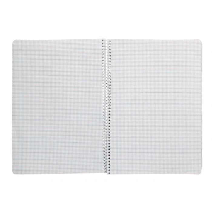 Liderpapel Cuaderno Espiral A4 Pautaguía Tapa Dura 80 Hojas 90 Gr Cuadro Pautado 3mm Color Amarillo 6