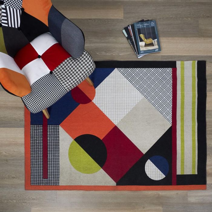 Home Deco Factory Alfombra Patchwork 120x170 cm 3 Home Deco Factory Alfombra Patchwork 120x170 cm 3