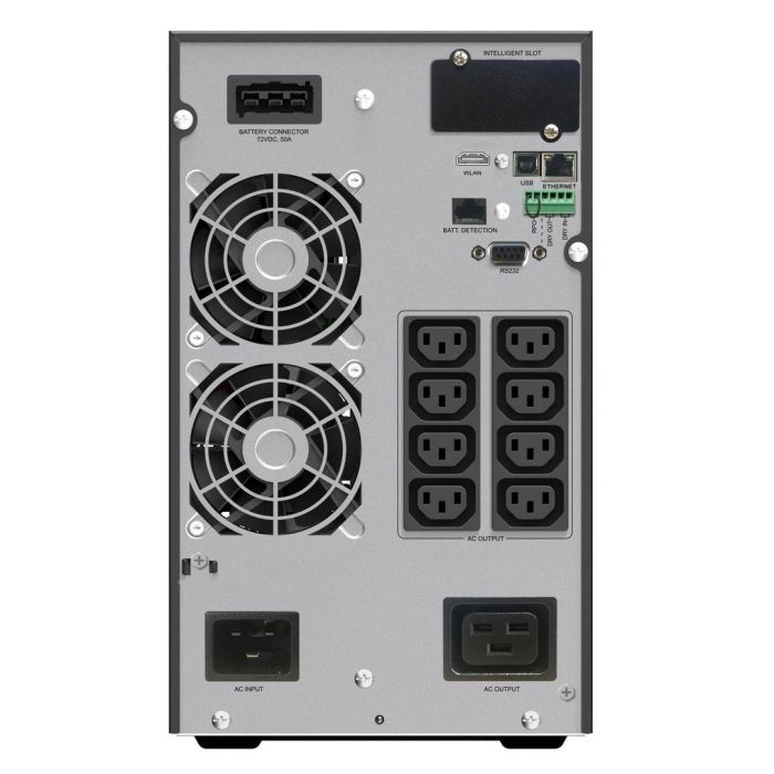 PowerWalker UPS VFI 1000-3000 ICT/ICR Online 3000VA / 3000W, 8 x C13 & 1 x C19 Salidas, USB, RS-232, LCD 2